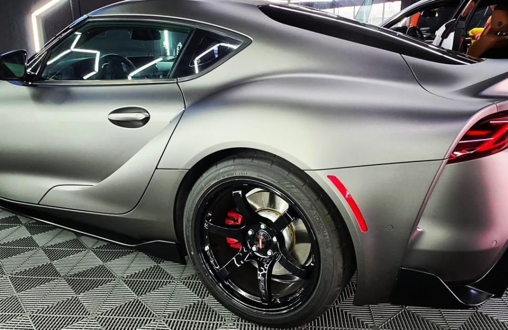 Paint correction before ceramic coating