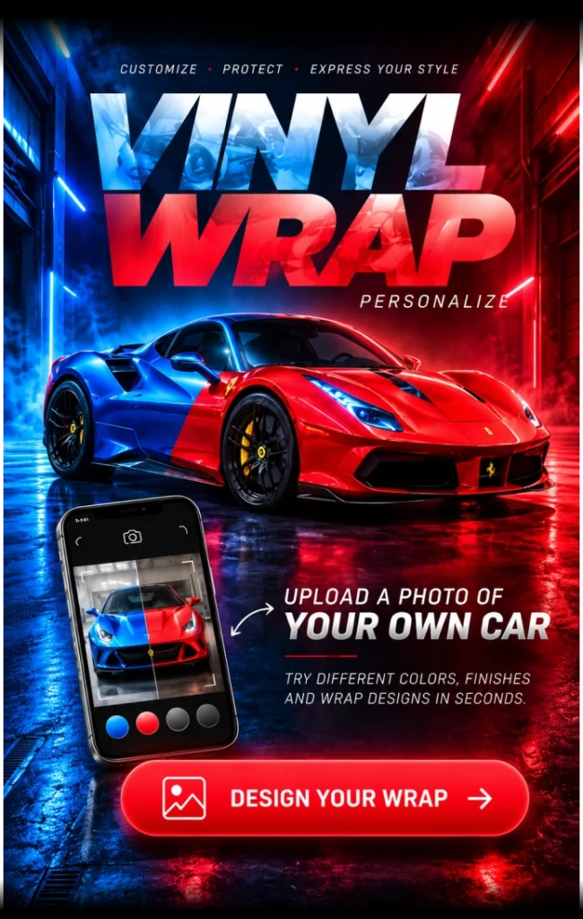 personalize vinyl wrap